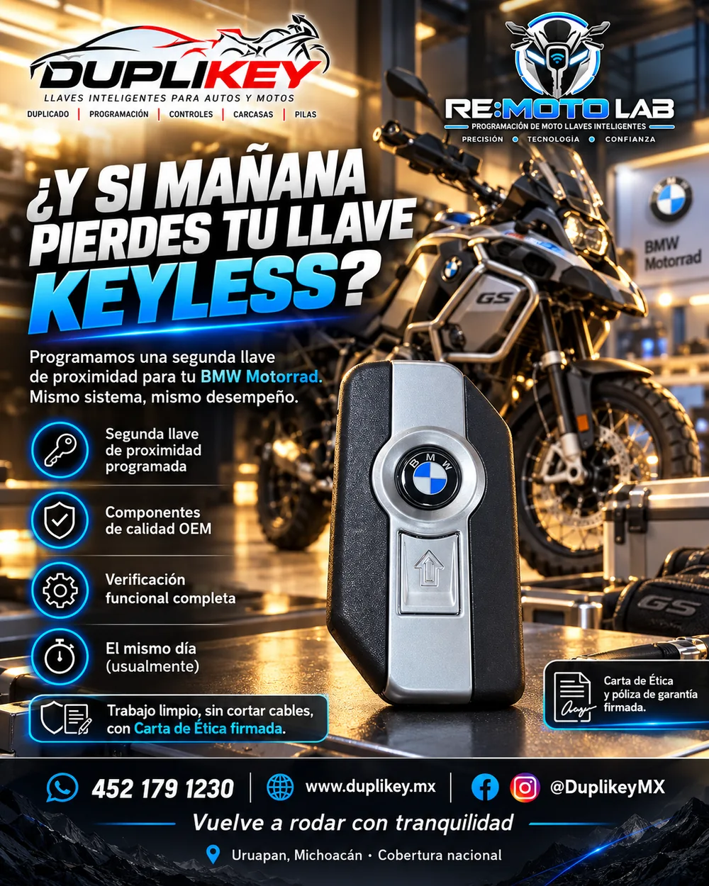 Duplicado Keyless